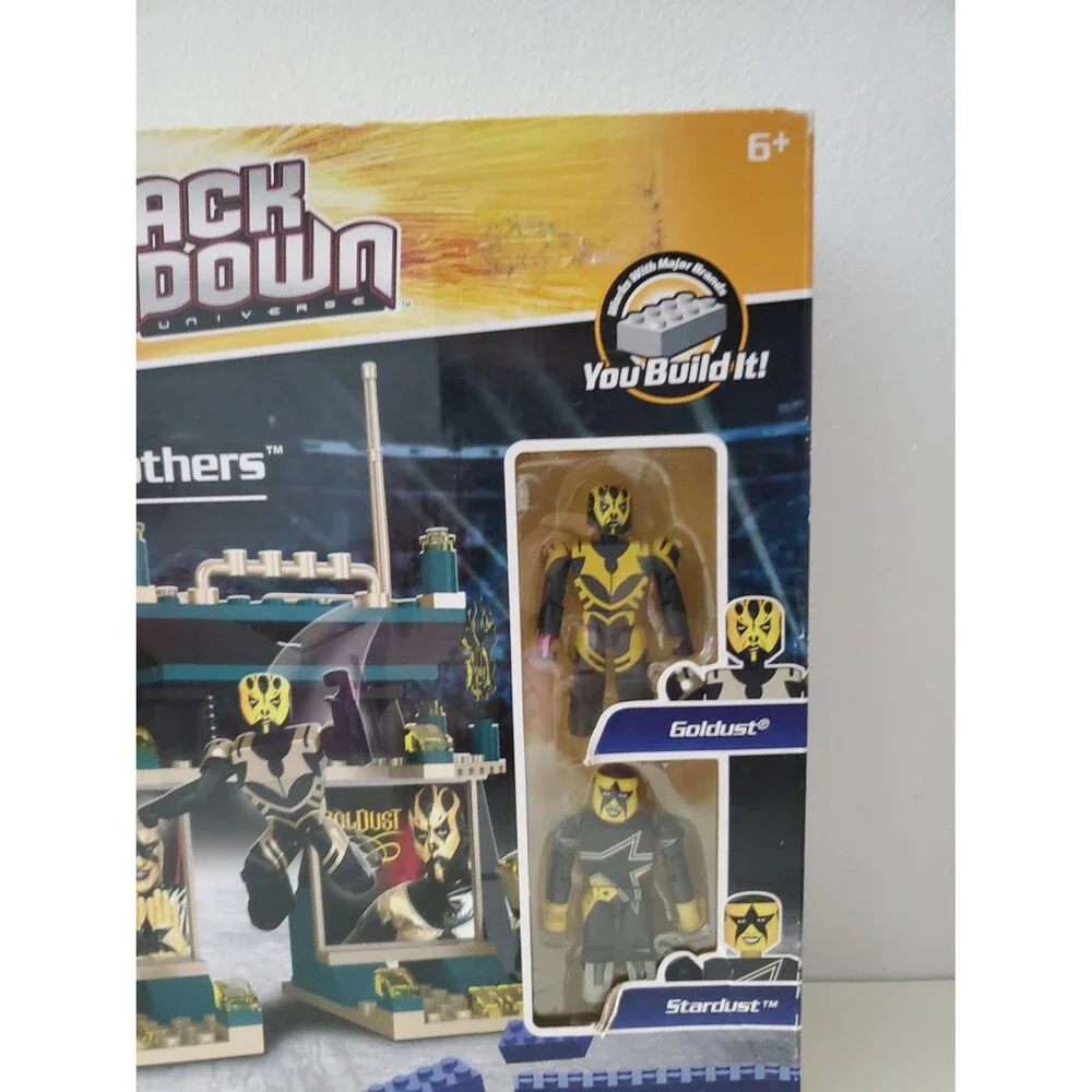 WWE Stackdown Universe The Rhodes Brothers Goldust & Stardust 143 pieces
